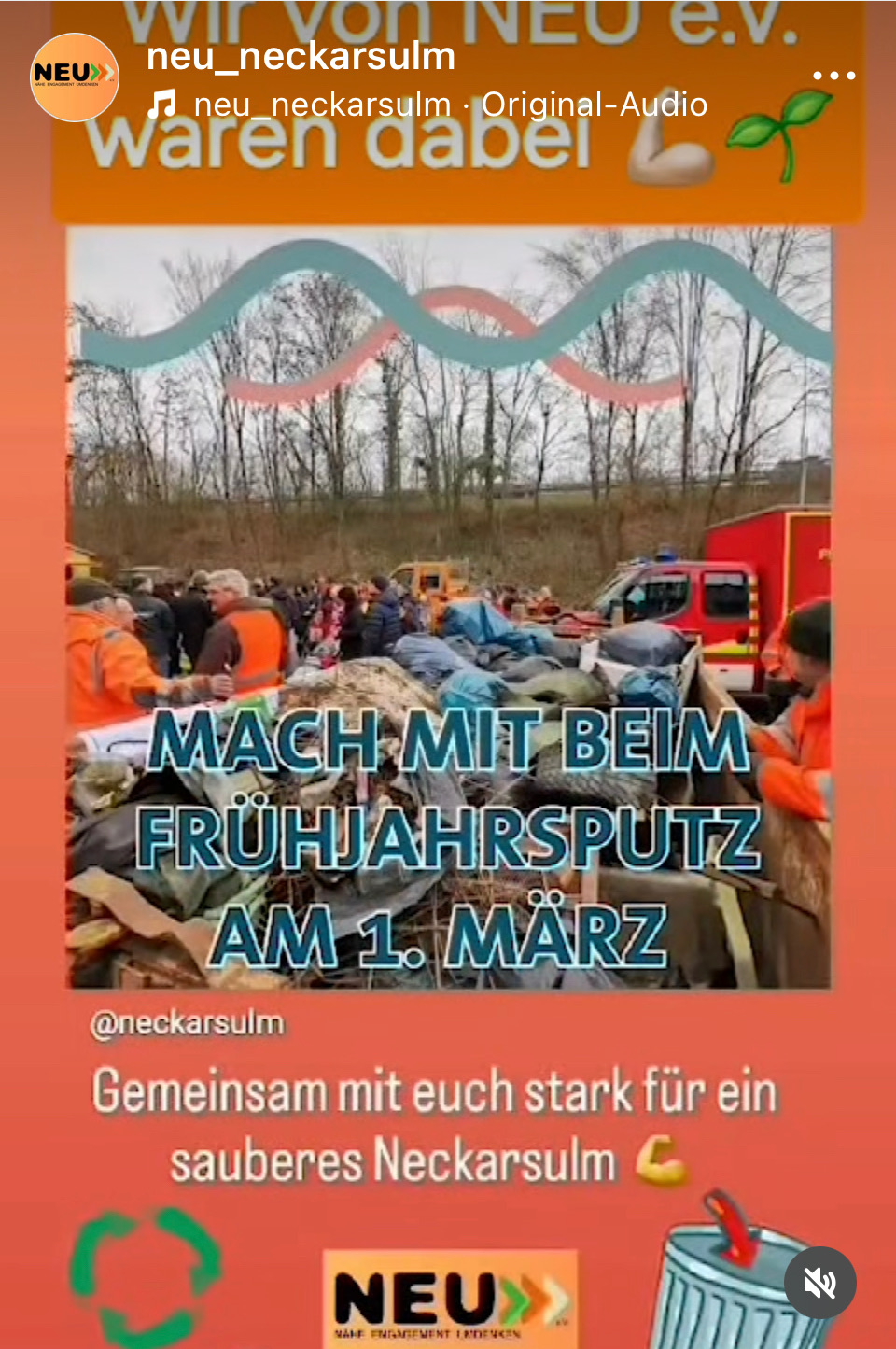 Frühjahrsputz